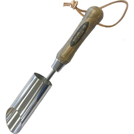 Plantoir à bulbes INOX, tête Tubulaire 40 mm (1/2)