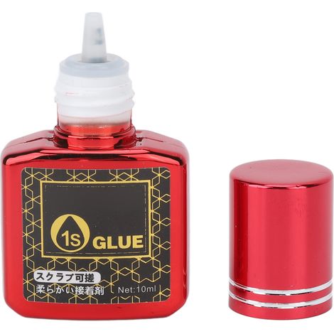 Colle pour extensions de cils, séchage rapide en 1 seconde, longue tenue, forte adhérence, idéale pour les salons de beauté, 10 ml (1/5)