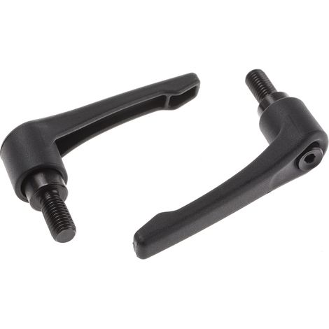 Levier de serrage RS PRO, , filetage M10, Mâle L. 20mm ( Prix pour Paquet de 2 )