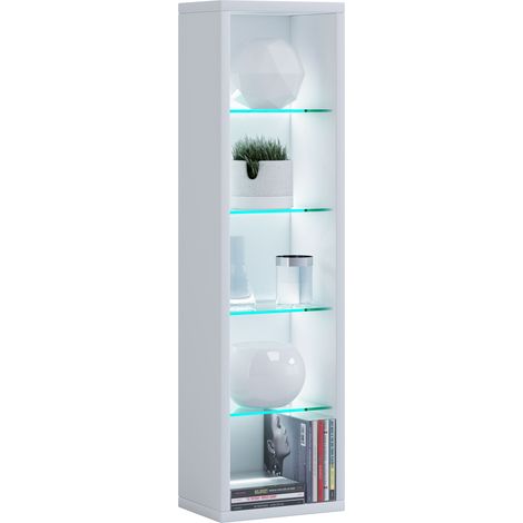 Scaffale in legno VCM  mensola salvaspazio  Dimensioni: A. 77 x L. 21 x T. 14 cm  Elegante mensola appesa  Ripiano portaoggetti  Libreria  Mensola a muro - Rasato L (Bianco)