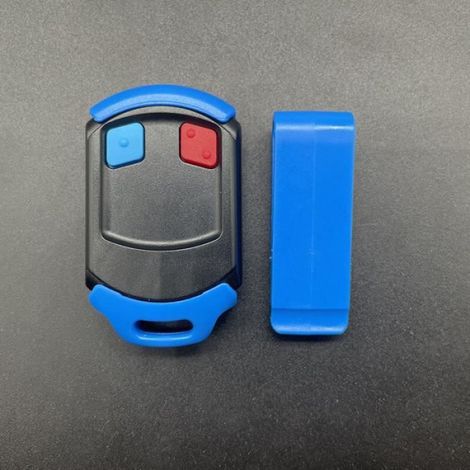 NOVA-Télécommande de porte de garage avec technologie de saut de code,clip de visière,clip de ceinture,433MHz- 2 Buttons[C]