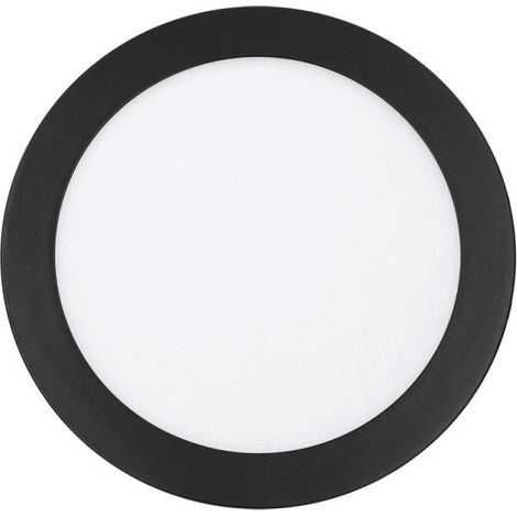 Downlight LED Empotrable Circular Negro 22,5 cm  Foco LED 18 W CCT (1/5)