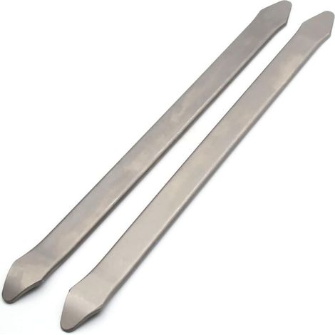 Démonte-pneu moto 2 pièces 25 cm (10 pouces) Outil de changement de pneu pour scooter kart quad acier trempé (1/4)