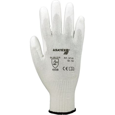 Schnittschutzhandschuhe Größe 11 weiß EN 388 PSA-Kategorie II (1/5)