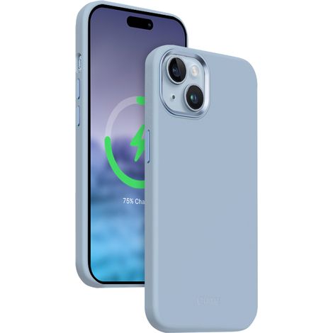 Crong Color Cover LUX Magnetic - iPhone 15 Plus MagSafe Hülle (Blau) (1/5)