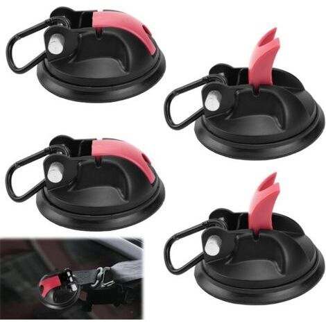 Camping Suction Hook - 4 pieces, Extra-Resilient Suction Hook 35kg - For Camping/Caravan/Awning/Motorhome (1/5)