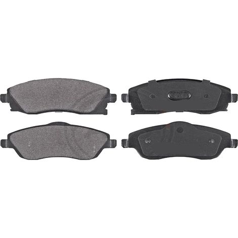 KIT PASTIGLIE FRENO ANTERIORI compatibile con OPEL CORSA C (X01) / PASTIGLIE FRENANTI AUTO OEM P 59 036, / SOSTITUZIONE DIRETTA / BASSA POLVERE / SILENZIOSO
