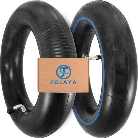 2 Chambres à air 90/65-6.5 (11 Pouces) pour Trottinette Électrique