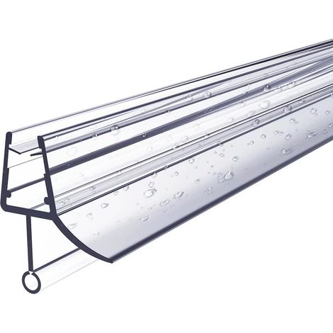 S'AFIELINA Ersatzdichtung Wasserabweiser Duschdichtung Schwallschutz Duschkabine Bad 7-8mm Glas 100cm