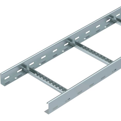 OBO Bettermann Kabelleiter gelocht, mit VS Sprosse 60x300x3000 Stahl bandverzinkt, 3 Meter, 6208541