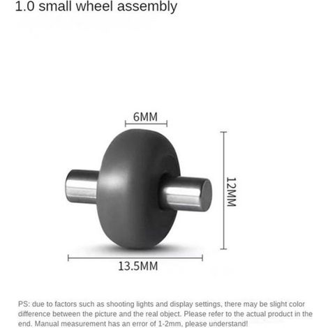 Rouleaux Pour Aspirateur - Axes Motorisés De Remplacement Pour Floor 0 - Compatible Avec Têtes D'Aspiration Motorisées - 8 Pièces (1/5)