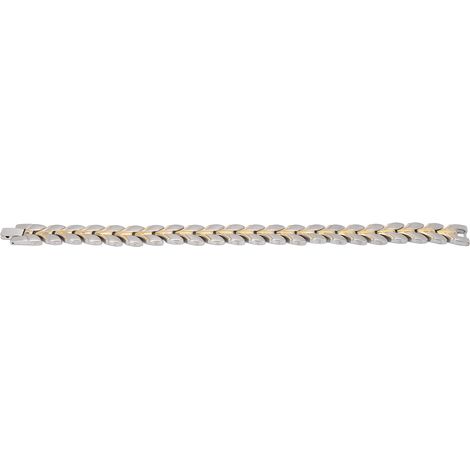 Bracelet Magnétique Anti-Fatigue en Acier Titane pour Perte de Poids et Bien-être (1/5)