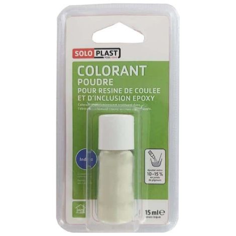 Polvo colorante para resina SOLOPLAST 15ml Indigo