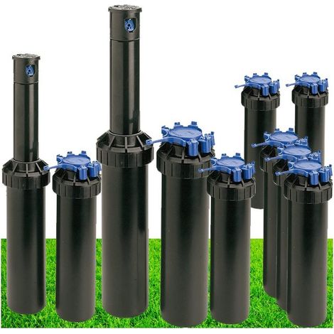 Set di 10 Irrigatore Rain Bird 3504-PC. Turbina con Portata da 4,6 a 10,7 m. Filettatura Femmina 1/2'' Irrigazione Professionale