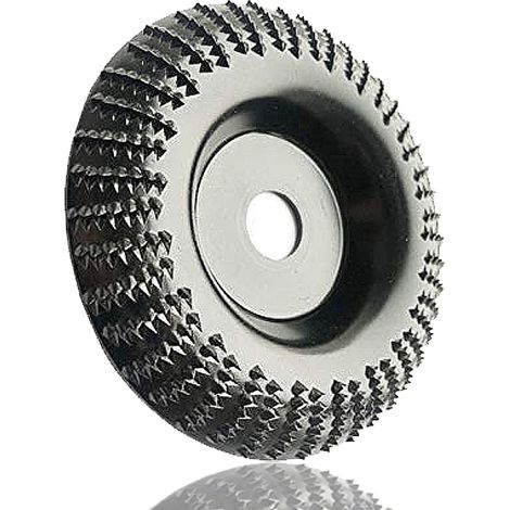 Disque De Meulage Bois - 125 Mm X 22 Mm - Pour Meuleuse D Angle 125 Mm - Disque Carbure De Tungstène - 1 Pièce (1/5)