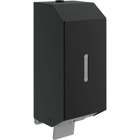 Nimco - Dispenser di sapone/disinfettante, 800 ml, nero opaco HPMC 27031-MS-90 (1/2)