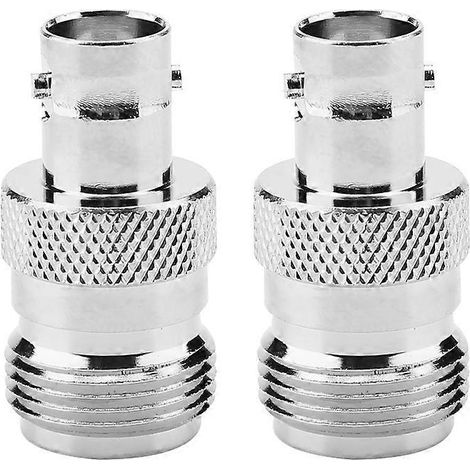 Convertisseur de test adaptateur coaxial de type N femelle vers BNC femelle RF mâle