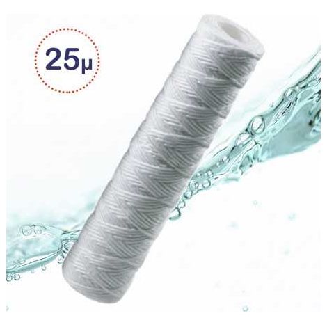 Cartouche filtrante bobinée 25 microns
