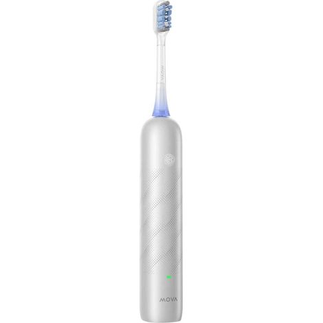 Brosse a dents électrique - MOVA - FRESH PRO - Silver - Oscillo-rotatif a pulsations (1/3)