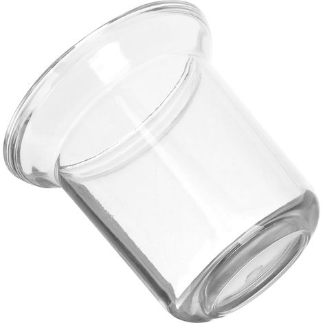 und gut organisierter Toilettenbürstenhalter transparenter