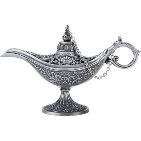 Genie Lamp Vintage European Style Luxurious Exquisite Desktop Home Craft Decoration (1/5)