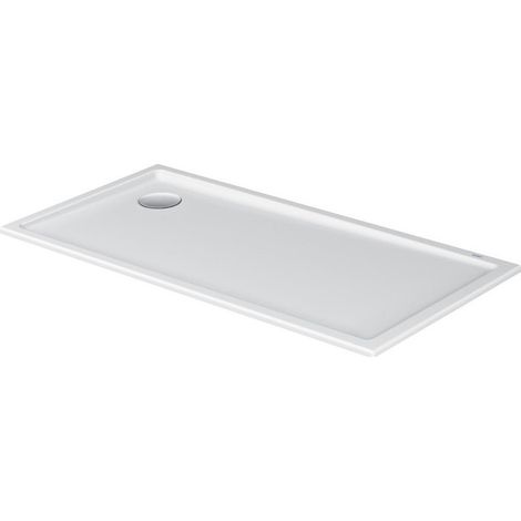 Receveur de douche rectangulaire STARCK SLIMLINE 1400x700x55mm blanc