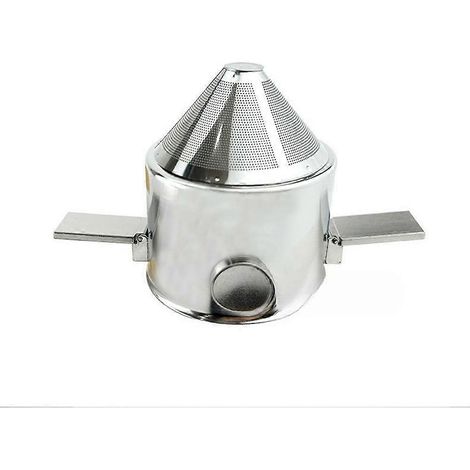 Tragbarer Kaffeefilter aus Edelstahl, wiederverwendbarer Filter für langsam gebrühten Kaffee, ideal für Reisen und Camping. (1/5)
