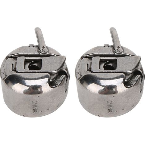 2 Pièces Boîtier de Bobine Inversé en Métal pour Machine à Coudre Singer Accessoires (1/5)