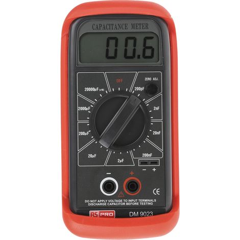 Capacimètre portatif RS PRO, cap. max 20mF ( Prix pour 1 ) (1/4)