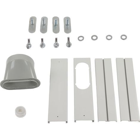 Kit d'évacuation fenêtre pour climatiseur mobile, joint réglable sans couture, panneau adapté pour gaine 150mm