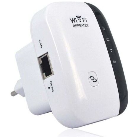 BARKBUSTERS Rpteur WiFi Puissant 300Mbps Amplificateur WiFi Puissant 2.4GHz WiFi Range Booster WiFi Rpteur Extenseur sans Fil avec Port Ethernet, WiFi Extender WiFi Booster, Protection WPS (1/4)
