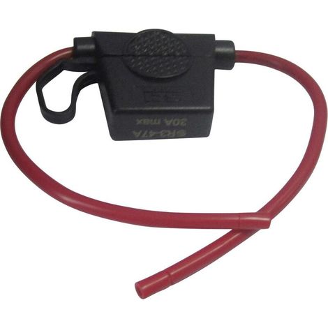 Porte-fusible pour automobile TC-Wire 12AWG R3-47A (red colour) 1587493 30 A 32 V/DC 1 pc(s) S641021 (1/2)