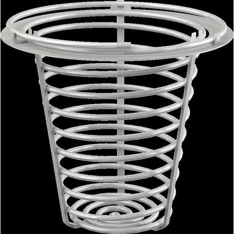 Alcadrain panier en acier inoxydable pour boîte de descente d'eau pluviale (1/2)
