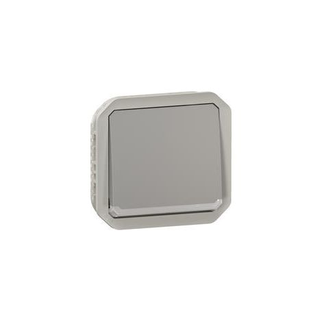 Legrand 069533L Plexo-Anzeigetaster, 10 A, kombinierbar – Grau