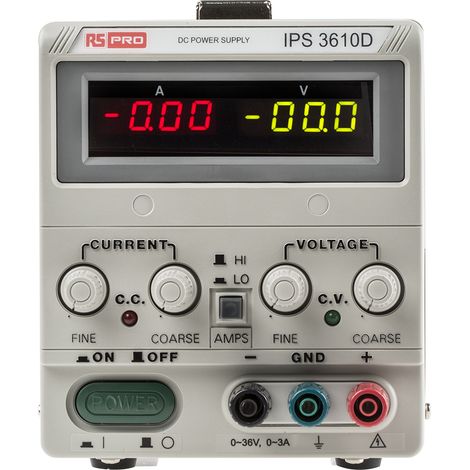 Alimentation de laboratoire, 0 36V, 10A, 1 sortie 360W ( Prix pour 1 ) (1/4)