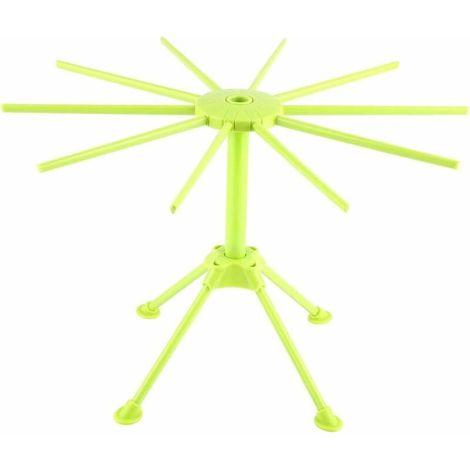 Drying Rack Spaghetti Pasta Drying Rack Foldable Drying Rack Rack Kitchen Drying Tool(Green) (1/5)