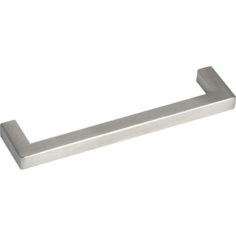 Griff Euros hohl, LA 128 mm, Breite 138 mm, Edelstahl gebürstet (1/2)