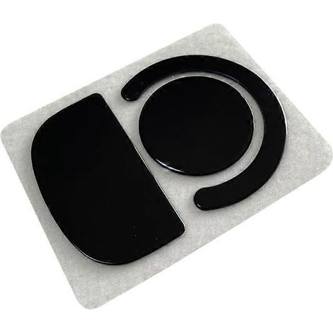 Patins de souris à bords incurvés, tapis en verre pour Logitech G Pro X Superlight