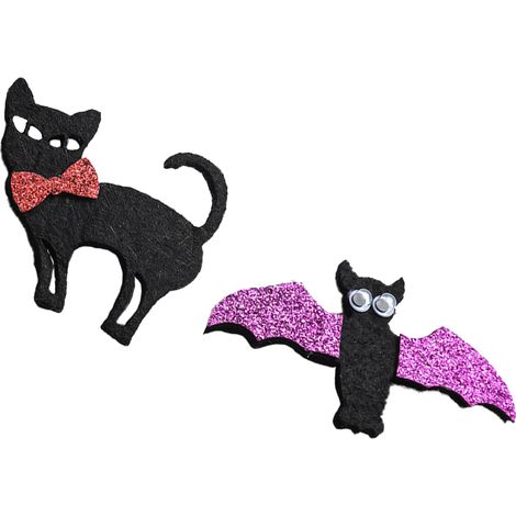 Pin Pour Cheveux - Accessoire Festif Halloween - Pour Enfants - Lot de 6 (1/5)