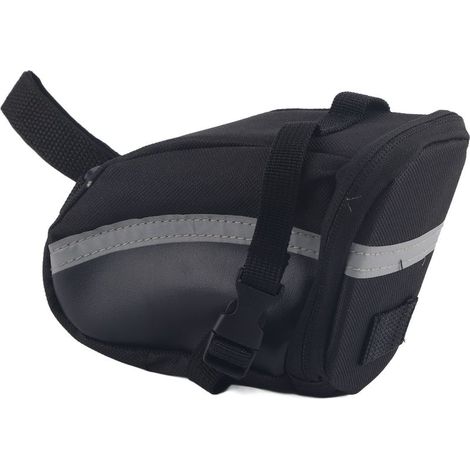Sacoche de vélo arrière grande capacité, pochette de selle spacieuse pour ranger et transporter tous vos accessoires de bicyclette au quotidien (1/5)