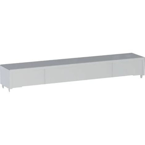 Geberit Tapa de cisterna para Geberit Monolith Plus módulo sanitario para inodoro: aluminio cepillado, tensión de servicio=12V DC, 245641TA1