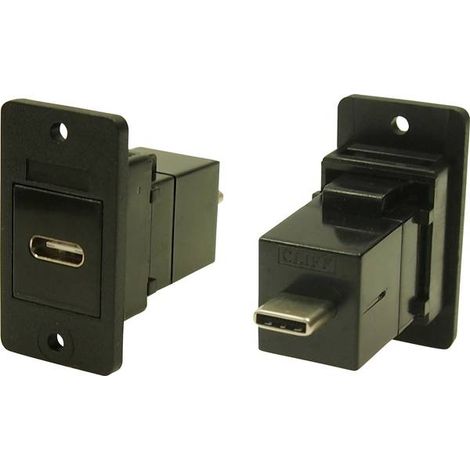 Adattatore, Presa Presa USB tipo C - spina USB tipo B CP30611X Cliff Contenuto: 1 pz.
