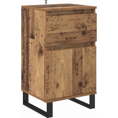 Buffet,Bahut,Meuble de Rangement Bois ancien 35 x 40 x 70 cm Bois d'ingénierie CFW97043 (1/5)