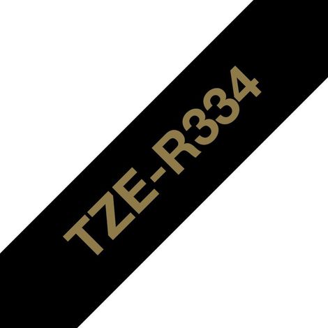 Brother TZE-R334 Farbband Gold