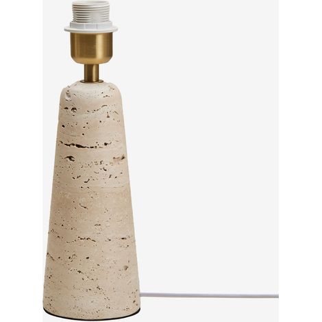 Base per lampada da tavolo in travertino Davise SKLUM            