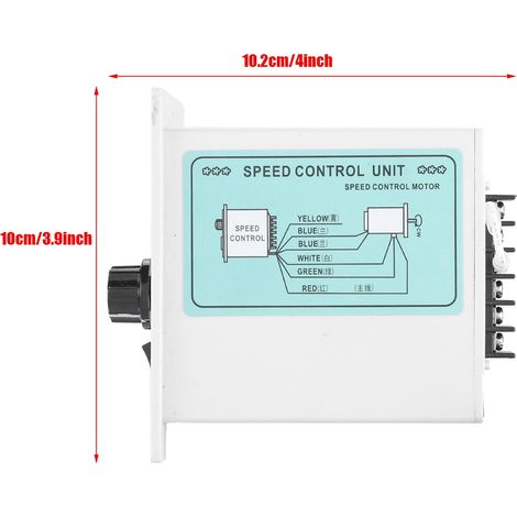 L'interface du câble du contrôleur de vitesse variable en continu à affichage numérique UX-52 est un connecteur à broches. (1/4)