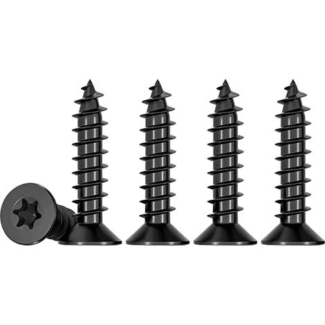 Torx Wood Screws M3 x 20mm Countersunk Head A2 Stainless Steel Full Thread Self Tapping Screws Universal Torx TX10 Screws (1/5)