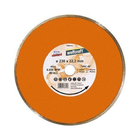 wolfcraft Disque diamant à tronçonner « Standard Ceramic »-8383000 (1/4)