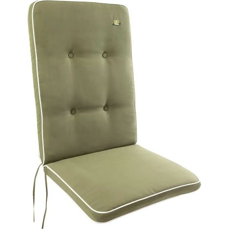 Cuscino per poltrona alta verde primavera cm 114x48 (1/3)