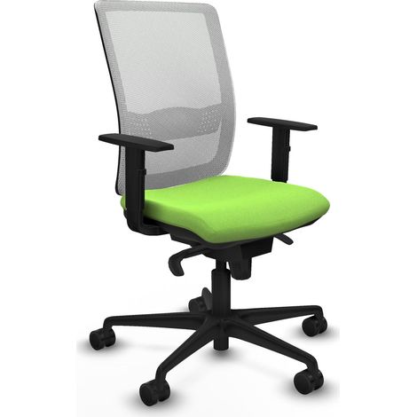 Sedia da ufficio piqueras y crespo Haches bianco mesh ergonomica (1/2)